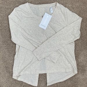 NWT Athleta Keyhole Top Heather